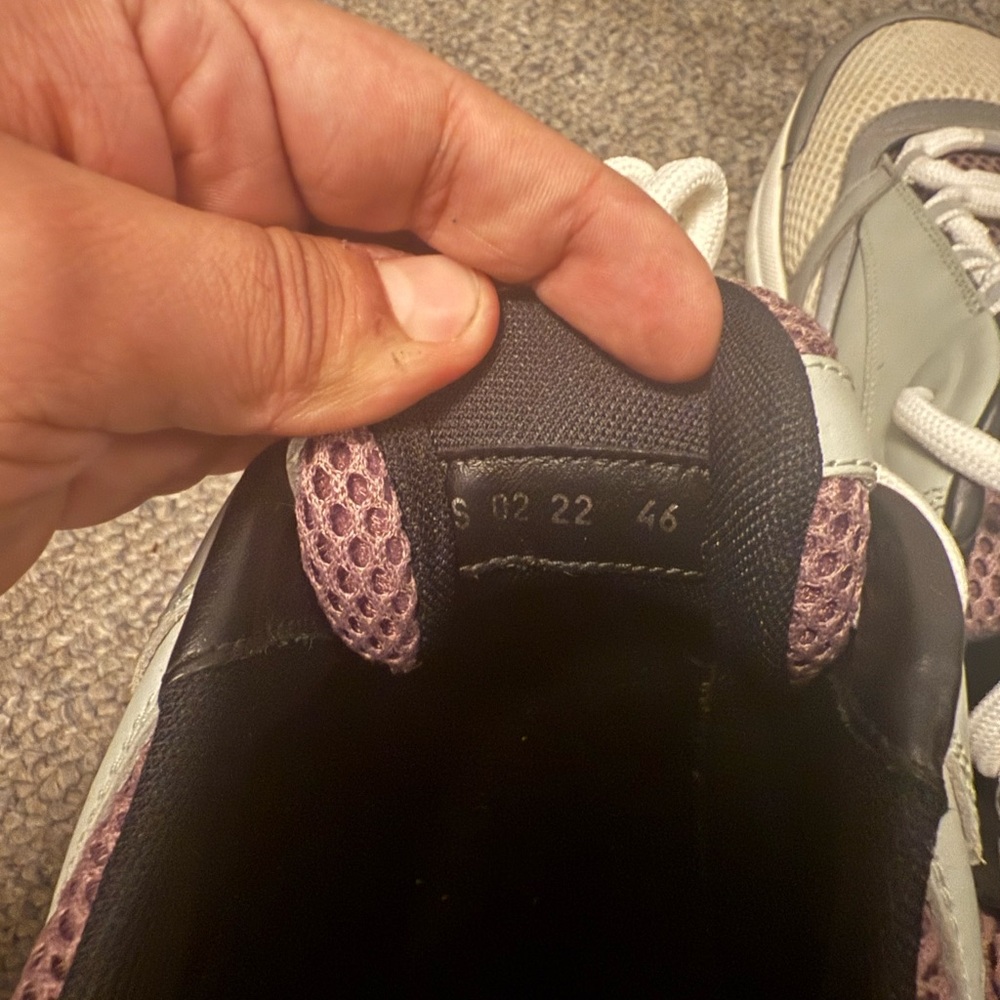 Dior Athletic Shoes in Cream and Silver - Picture 6 of 9